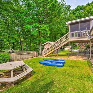 Lucas Barren River Lake Home With Boat Dock And Grill! Exterior photo