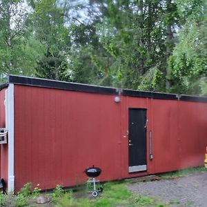Skogas Tinyhouse Guesthouse Next To Forest And Lake Exterior photo