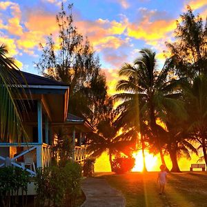 عموري Sunny Beach Bungalows - Aitutaki Exterior photo