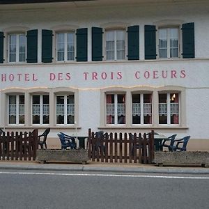 Vaulion Hotel-Restaurant Des 3 Coeurs Exterior photo