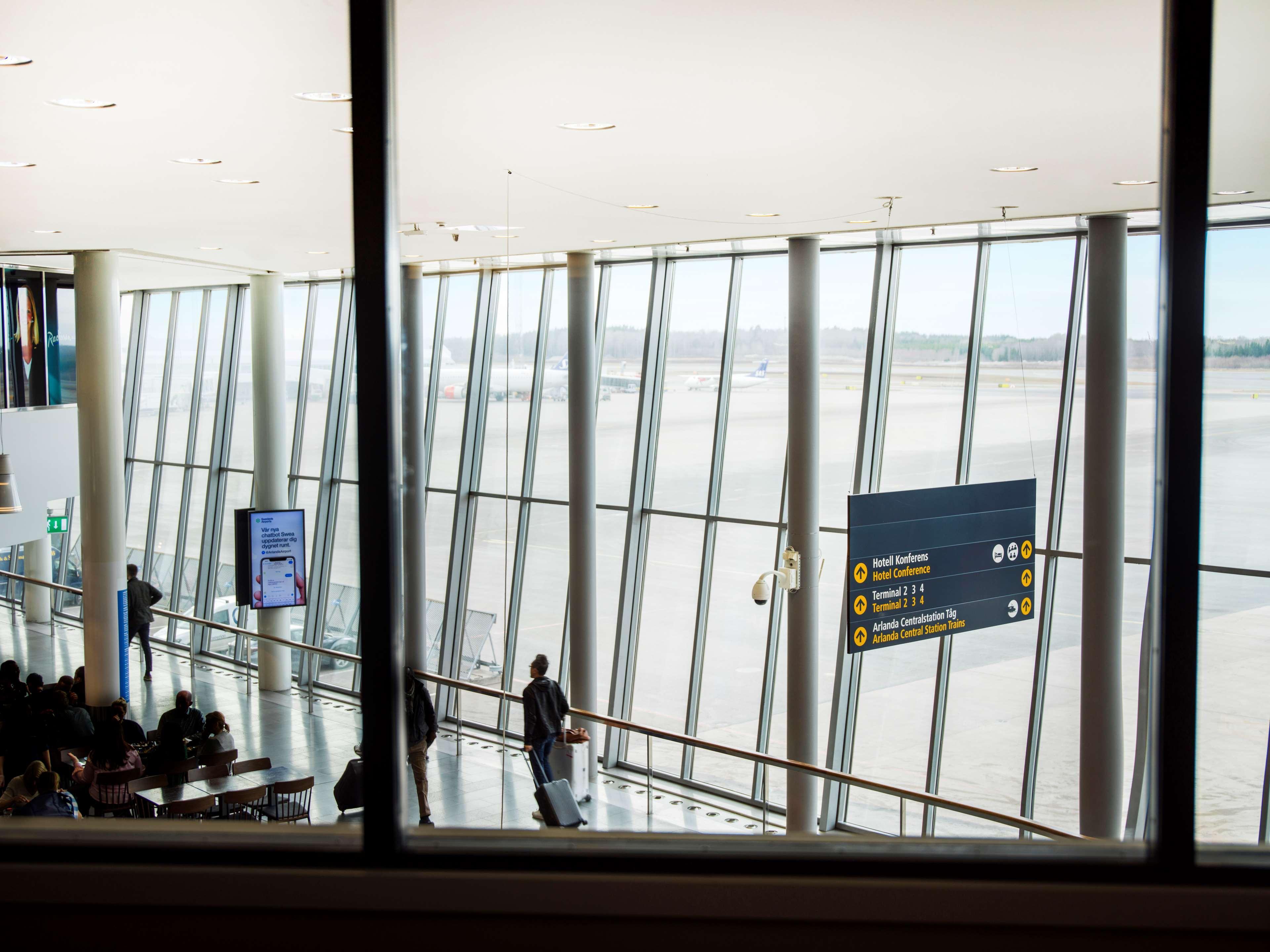 أرلاندا Radisson Blu Airport Terminal Hotel المظهر الخارجي الصورة