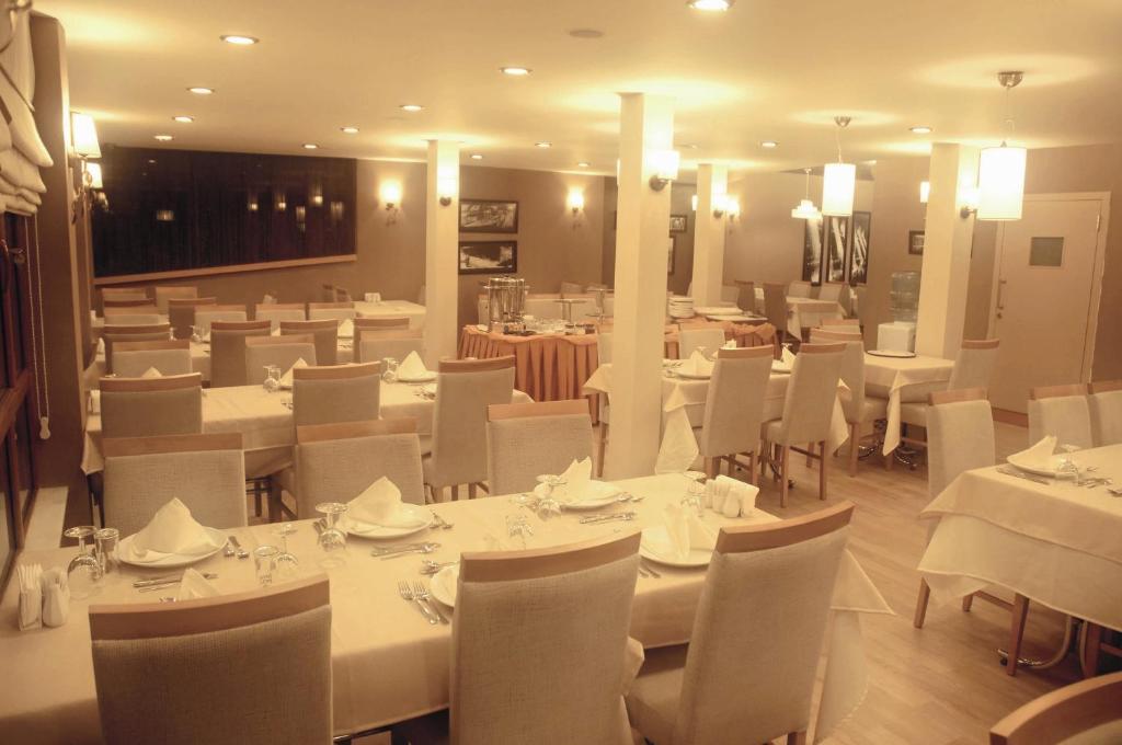 فندق أنقرةفي  فندق Abro Necatibey المطعم الصورة