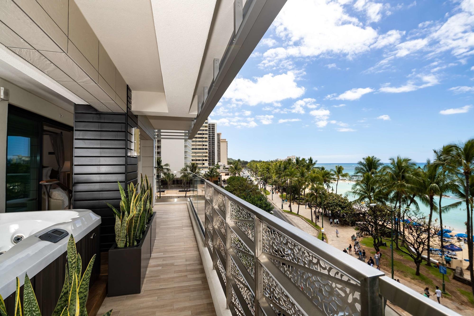 Aston Waikiki Beachside Hotel المظهر الخارجي الصورة