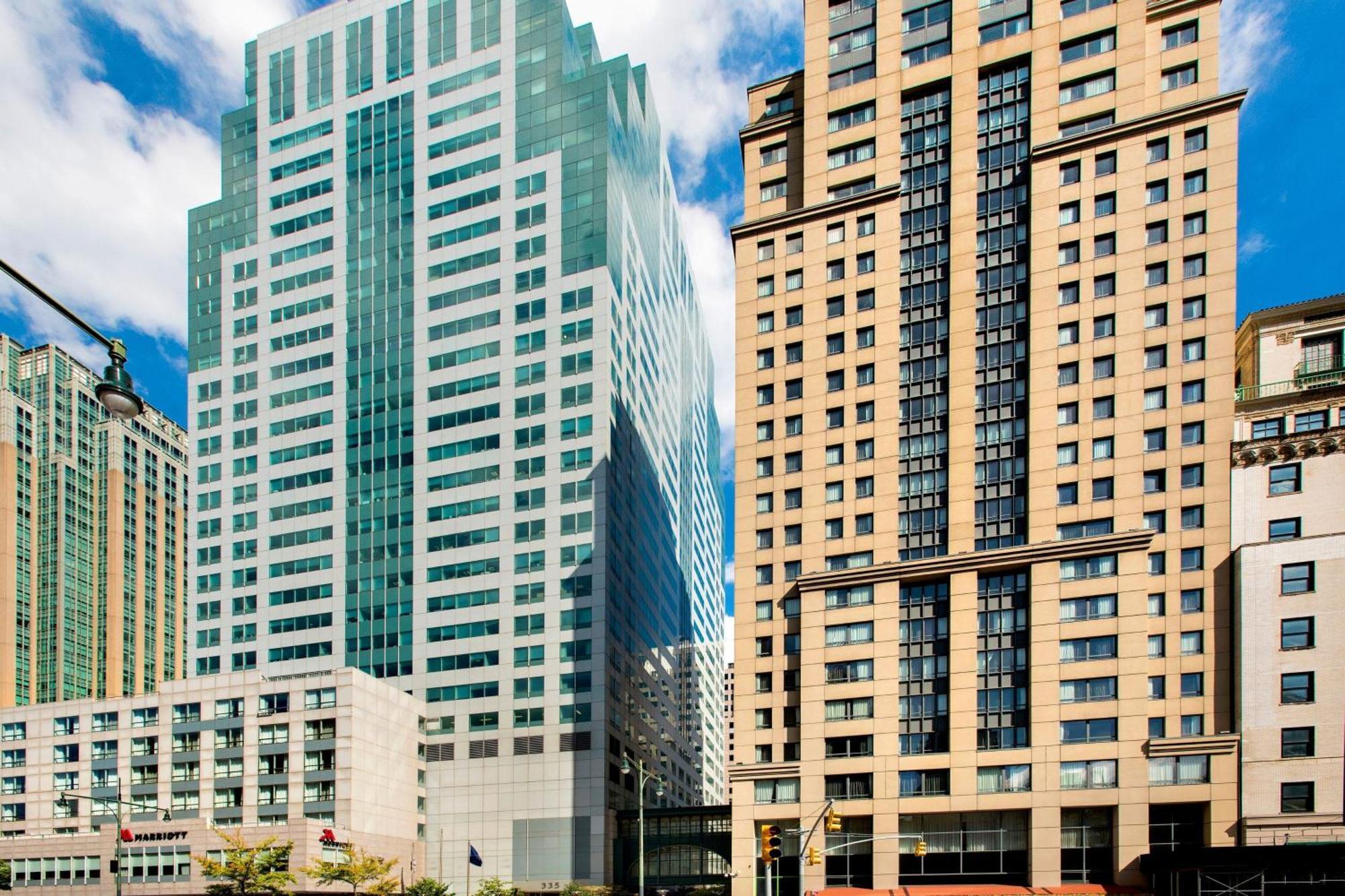 فندق نيو يوركفي  نيويورك ماريوت في جسر بروكلين المظهر الخارجي الصورة