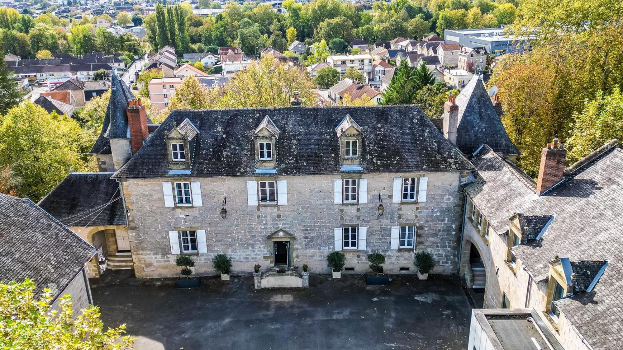 بريف لا غايلارد Hotel Chateau De Lacan المظهر الخارجي الصورة