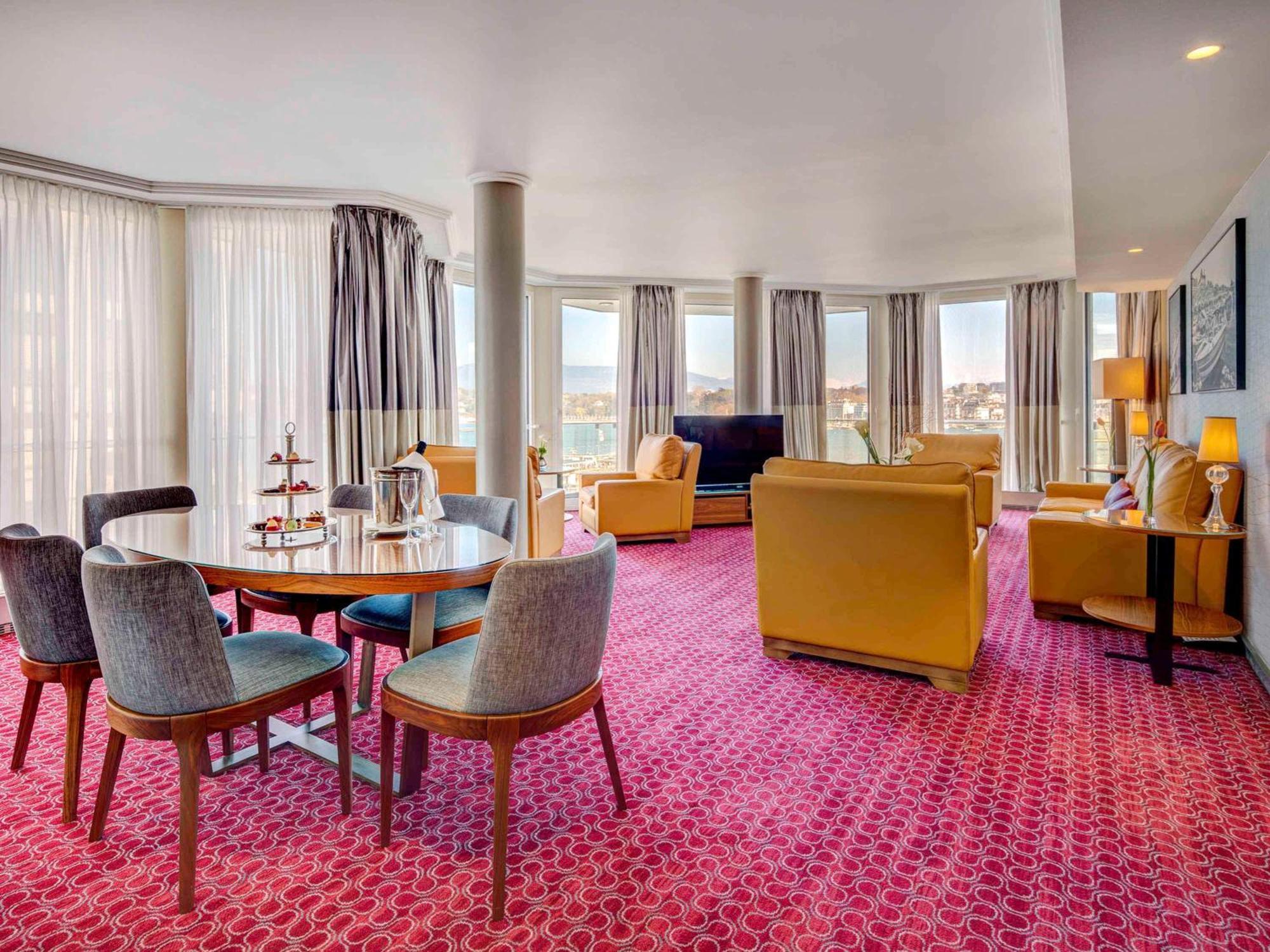 Fairmont Grand Hotel جنيفا المظهر الخارجي الصورة