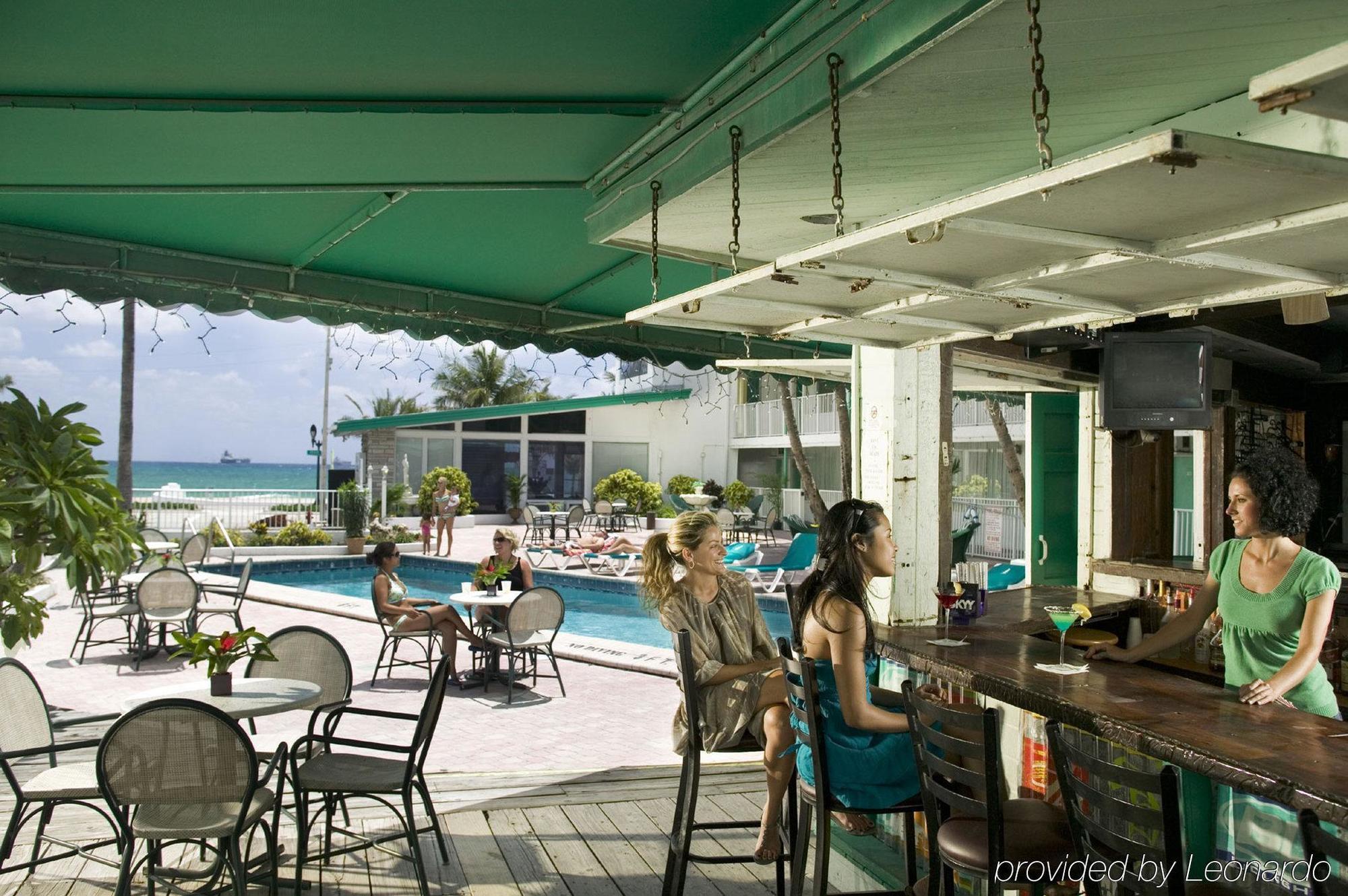 فورت لودرديل Tropic Cay Beach Hotel المطعم الصورة