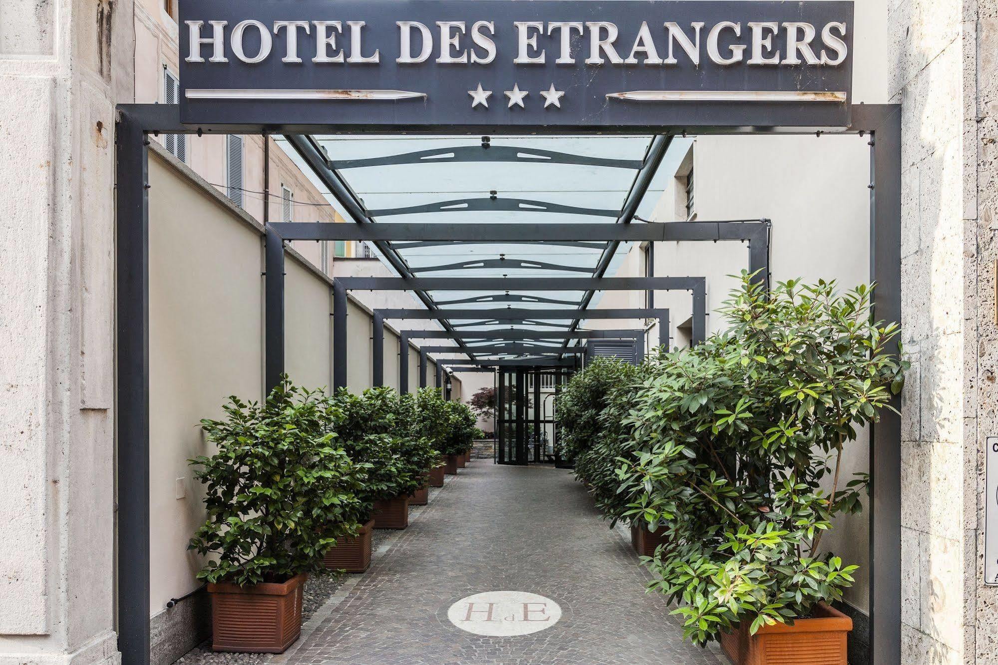 ميلان Hotel Des Etrangers المظهر الخارجي الصورة