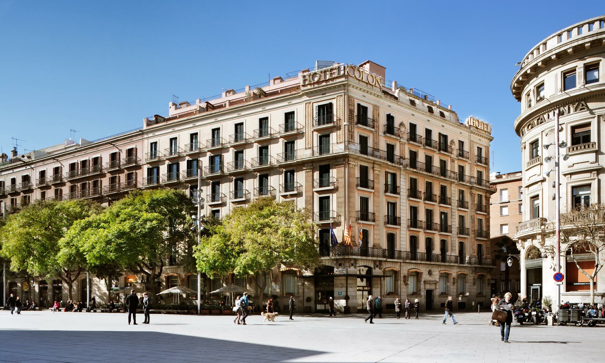 فندق فندق كولون برشلونة المظهر الخارجي الصورة