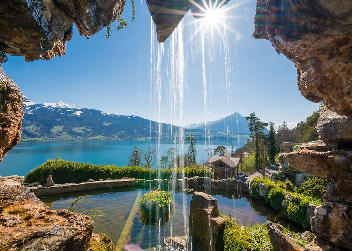 Beatushöhlen St. Beatus caves at Lake Thun photo