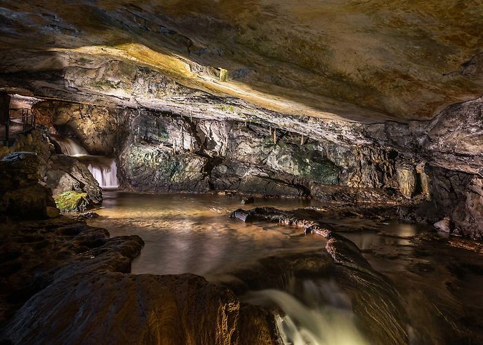 Beatushöhlen St. Beatus caves at Lake Thun photo