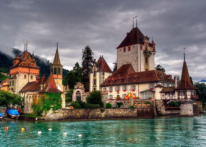 Oberhofen Castle Castle Oberhofen in Switzerland photo