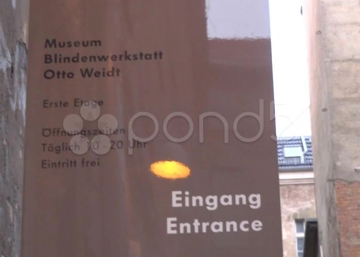 Museum Blindenwerkstatt Otto Weidt museum blindenwerkstatt otto weidt berli... | Stock Video | Pond5 photo