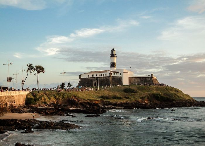 Barra's Lighthouse View of Farol da Barra Lighthouse in Salvador, Brazil image - Free ... photo