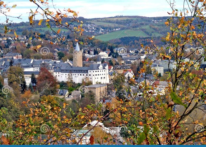 Castle Schwarzenberg Town in Erzgebirge in Germany Stock Image - Image of germany ... photo