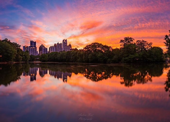 Piedmont Park This Sunday's Sunset at Piedmont Park : r/Atlanta photo