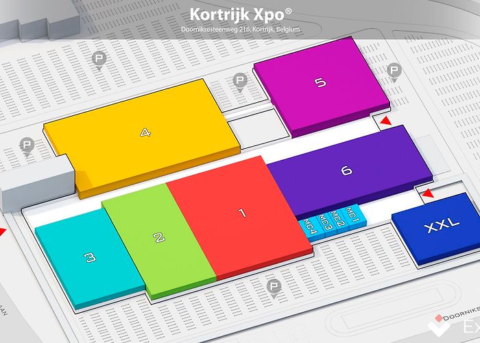 Kortrijk Xpo Kortrijk Xpo floor plan photo