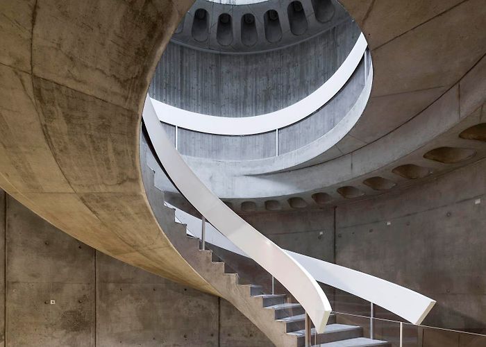 Gallo-Roman Museum Bostjan Vuga on the Gallo-Roman Museum of Lyon by Bernard Zehrfuss ... photo