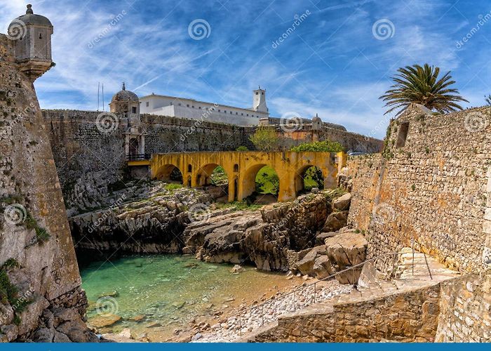 Peniche Fortress View Inside the Walls of the Historic Fortress of Peniche ... photo
