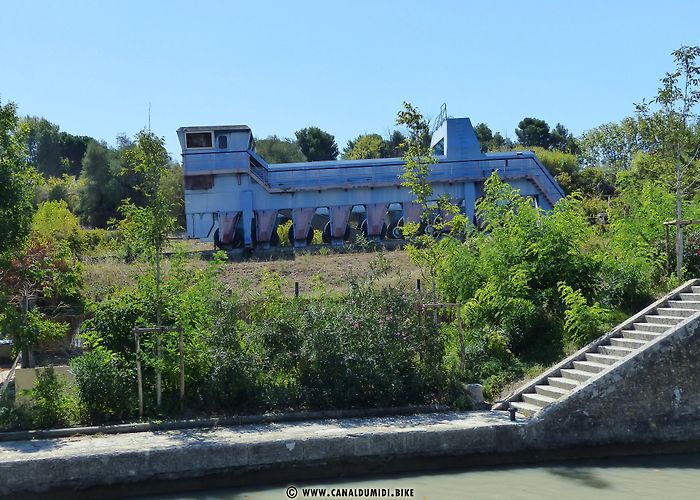 Fonserannes Lock Canal Du Midi Bike | Freycinet gauge Canal Du Midi gabarit photo
