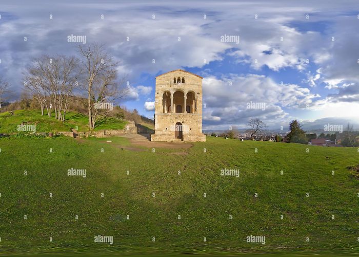 Santa María del Naranco Church 360° view of Santa Maria del Naranco Oviedo Spain - Alamy photo