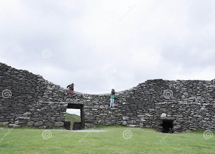 Staigue Stone Fort View Staigue Stone Fort Stock Photos - Free & Royalty-Free Stock ... photo