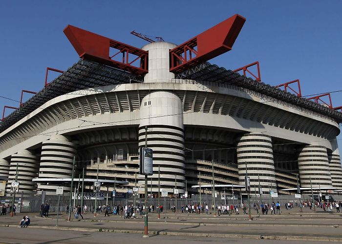 San Siro Stadio Metro Stop San Siro: Inter and AC Milan stadium capacity, location, facts ... photo