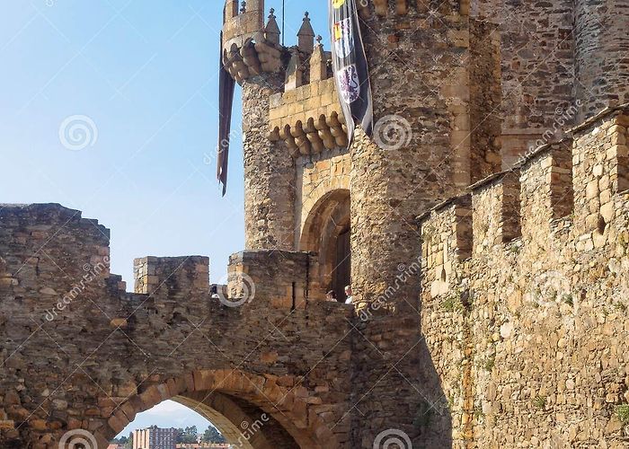 Castillo de los Templarios Templar Castle - Ponferrada Editorial Photo - Image of arch ... photo