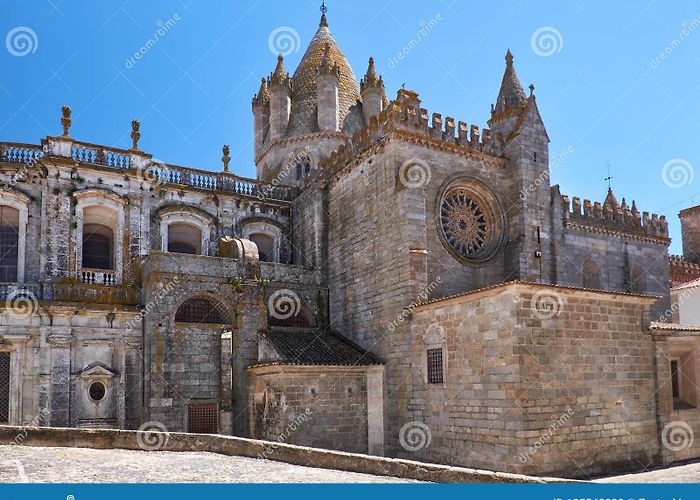 Cathedral of Evora Se Cathedral of Evora (Se De Evora). Evora. Portugal Stock Photo ... photo