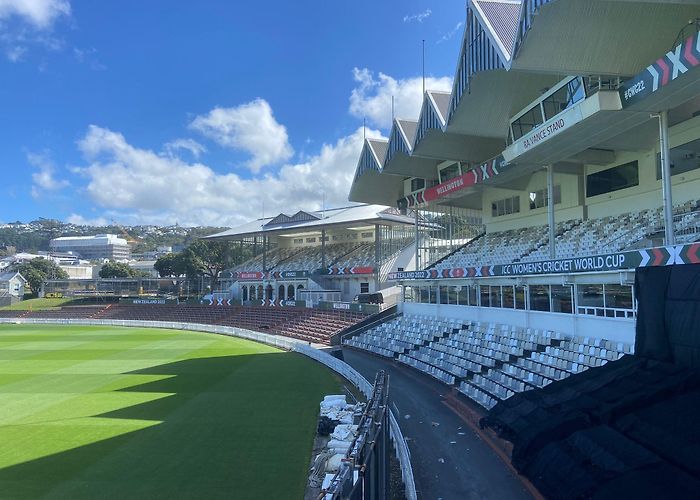 Basin Reserve Cricket Ground Basin Reserve a sell out for New Zealand v Australia at CWC 22 photo