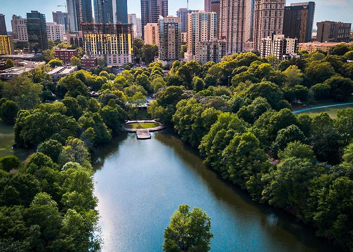 Piedmont Park I took my drone to Piedmont Park yesterday and got a cool pic of ... photo