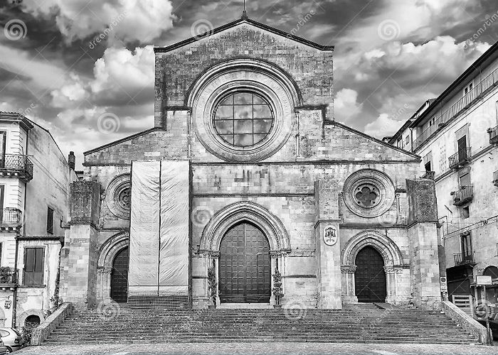 Cosenza Cathedral Scenic Facade of the Ancient Cosenza S Cathedral, Italy Stock ... photo