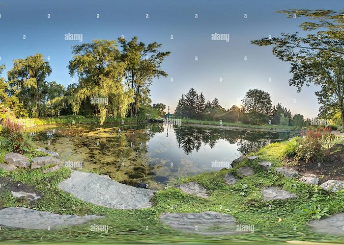 Centre de la Nature 360° view of Jardin des vivaces - Étang, Centre de la nature ... photo