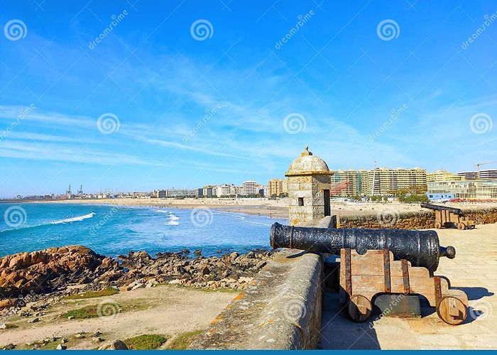 Matosinhos Beach Queijo Fort Matosinhos Porto Portugal Stock Image - Image of ocean ... photo