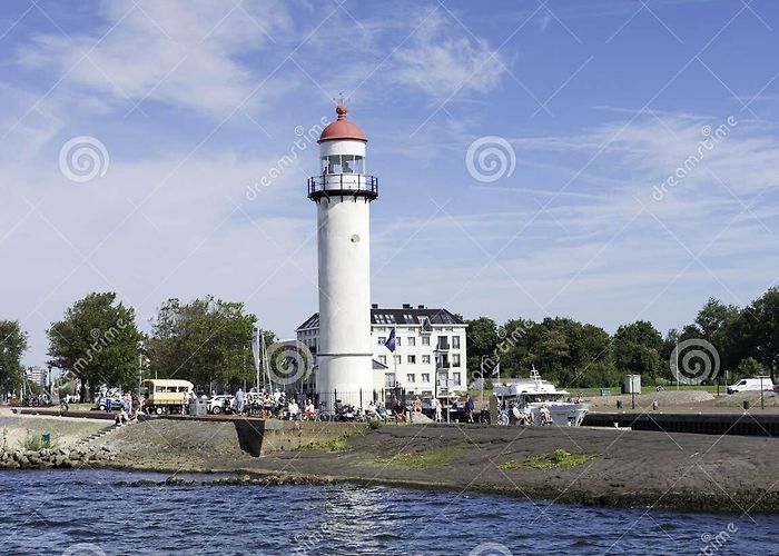 Lighthouse Hellevoetsluis Village Hellevoetsluis Stock Photos - Free & Royalty-Free Stock ... photo