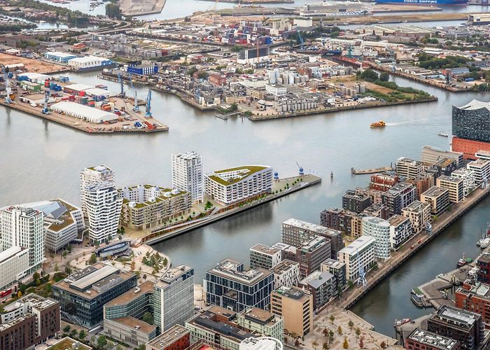 HafenCity Hamburg air-lux sliding windows used for high-rise buildings in HafenCity ... photo
