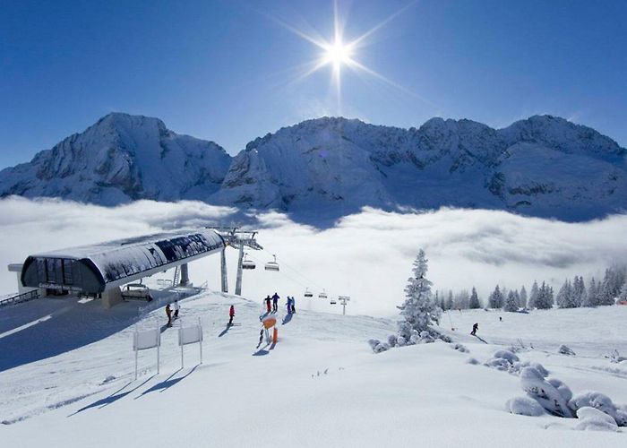 Ehrwalder Almbahn Skiing area Ehrwalder Alm in Ehrwald | Zugspitz Arena photo