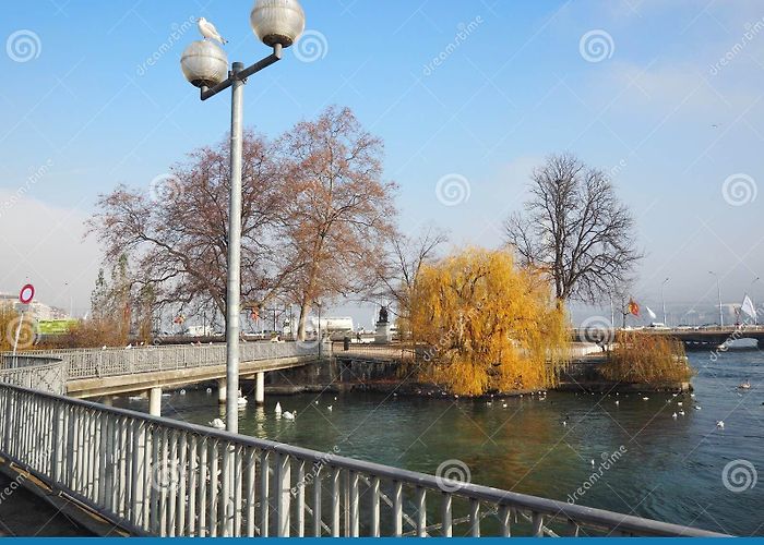 Rousseau Island Rousseau Island, Geneva, Switzerland Stock Photo - Image of ... photo