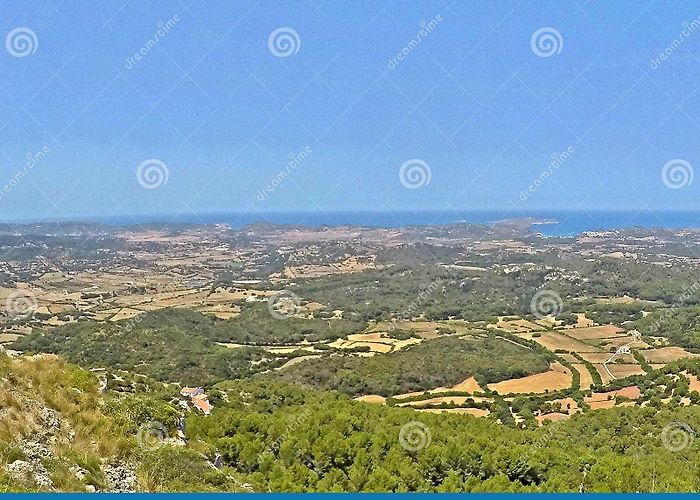 Monte Toro Monte Toro. Menorca. stock photo. Image of meters, spain - 165727664 photo