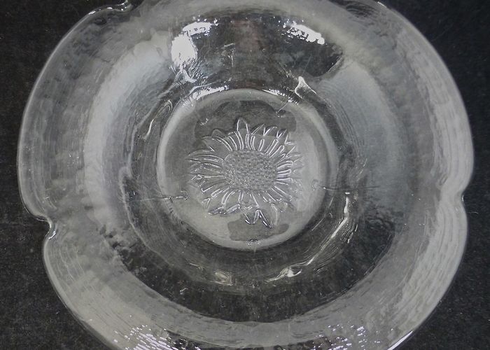 Glasi Hergiswil Swiss Glasi Hergiswil Designer Handmade Lead Free Crystal Floral ... photo