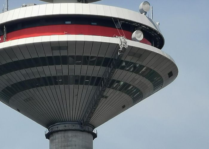 Europaturm Europaturm in Frankfurt - TV Tower Frankfurt - Television Tower photo
