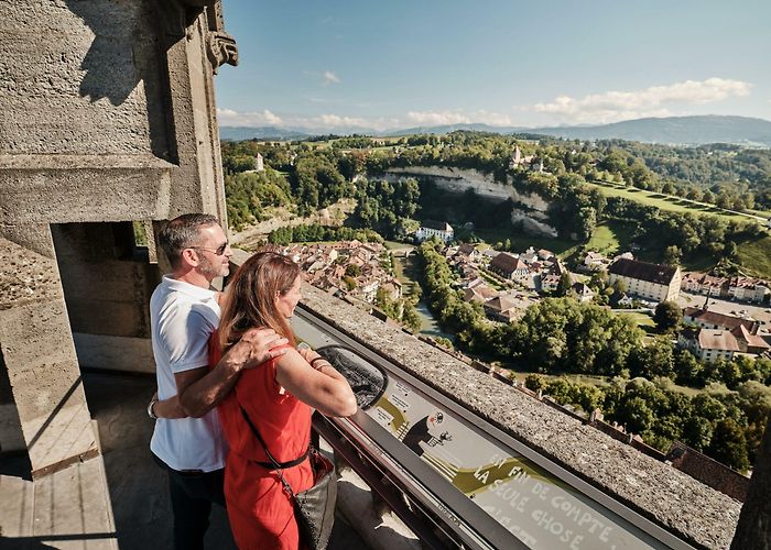 St-Nicholas Cathedral Fribourg The tower of the cathedral | Fribourg photo
