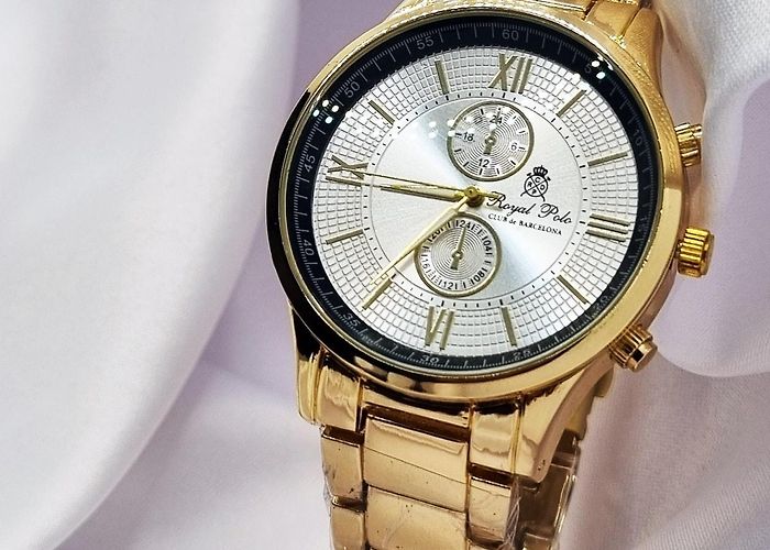 Barcelona Royal Polo Club Royal Polo Club de Barcelona Watch - Gold-colored - Plain - Trendyol photo