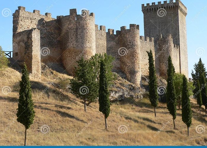 Castillo de Burgos Castillo De Penaranda, Burgos ( Spain ) Stock Photo - Image of ... photo