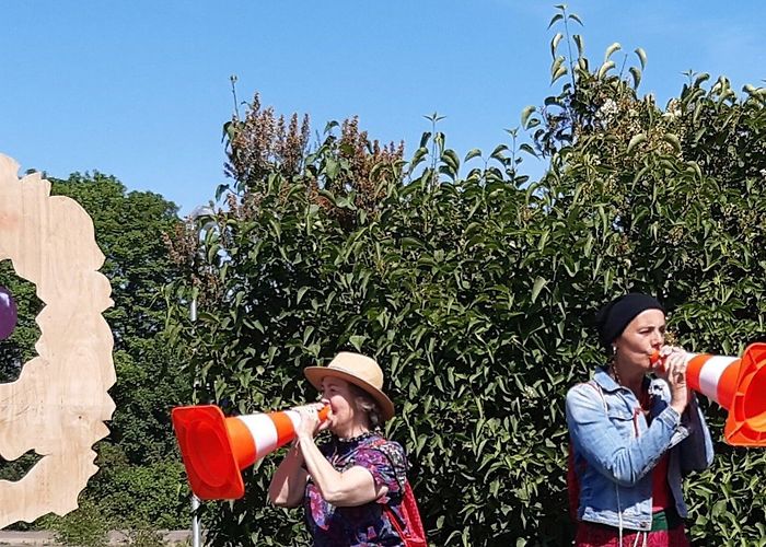 Stichting Kunstskibaan Drenthe Concertwandelingen in de tuinbouwschooltuin Frederiksoord - De Kop ... photo