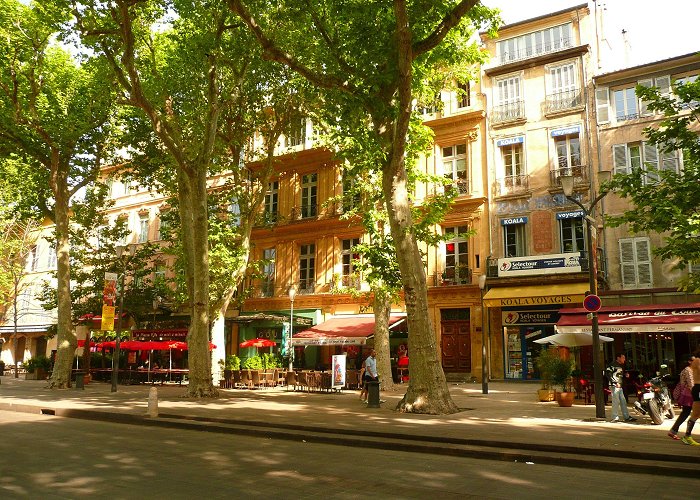 Cours Mirabeau Cours Mirabeau in Aix-en-Provence | Street view, Views, Scenes photo