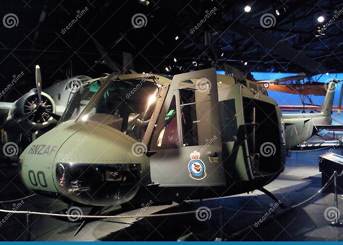 Wigram Business Park Iroquois Helicopter in RNZAF Livery, Wigram Air Force Museum ... photo