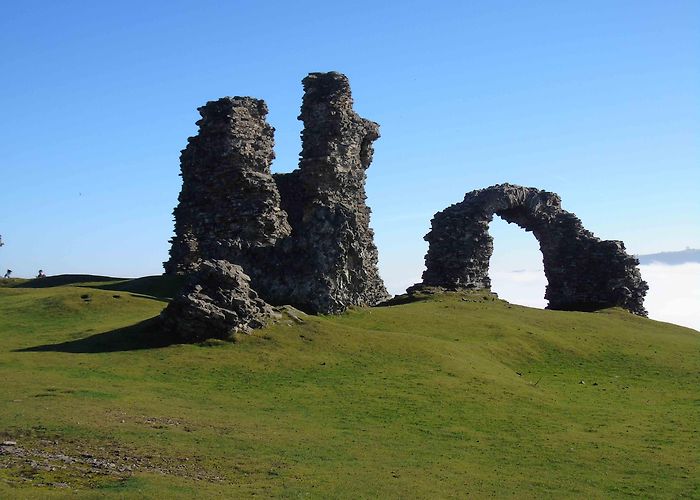 Dinas Bran Crow Castle Castle of the City of Crows: Castell Dinas Brân – Archaeo𝔡𝔢𝔞𝔱𝔥 photo