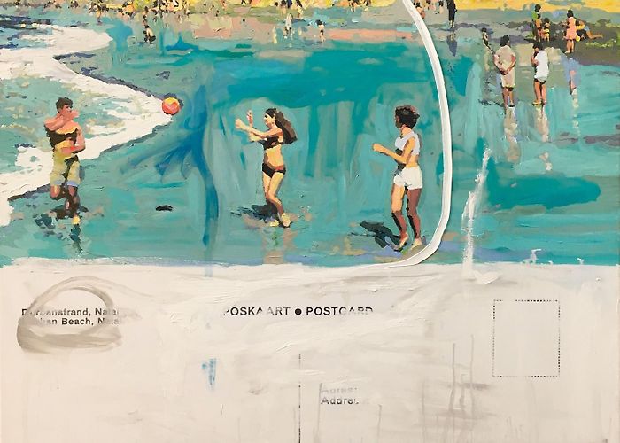 Artist´s Beach WAYNE BARKER | Candy Floss Beach | | Everard Read London photo