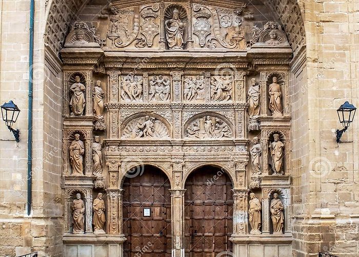 Parroquia de Santo Tomas Richly Ornamented Main Entrance of Parroquia De Santo TomÃ¡s in ... photo